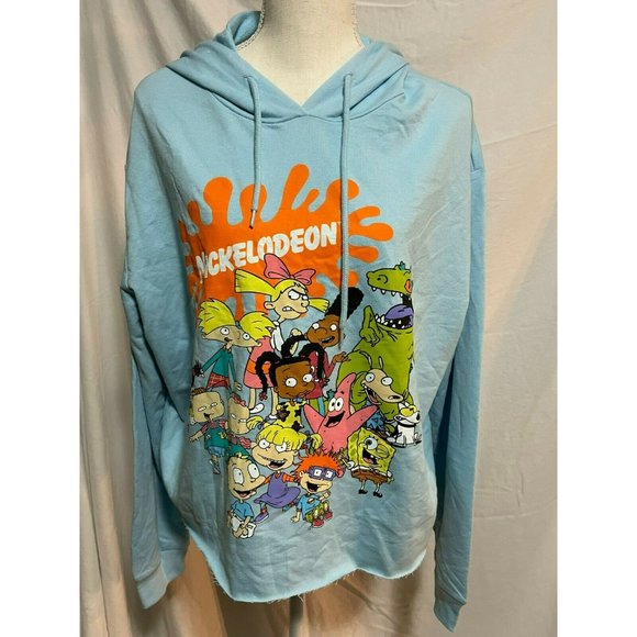 Women's Nickelodeon Friends Hooded Graphic Sweatshirt, Medium - Picture 1 of 3